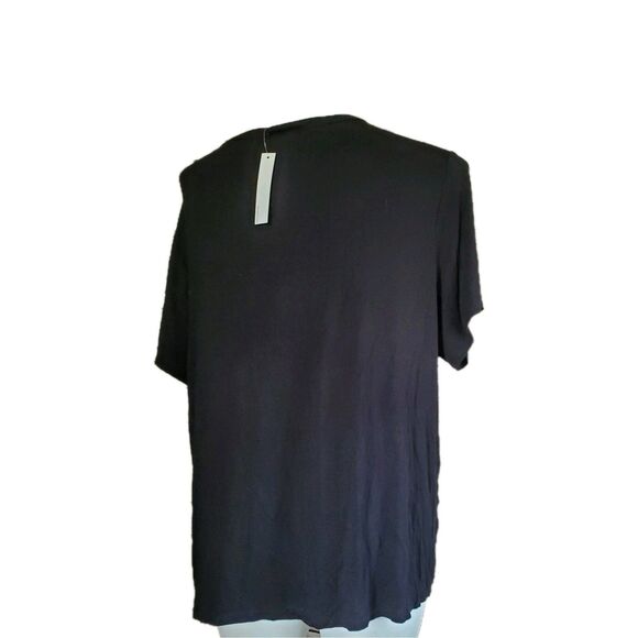 Brandy Blu Black Forever Rock Graphic Tee Size 3X NWT - Picture 4 of 7